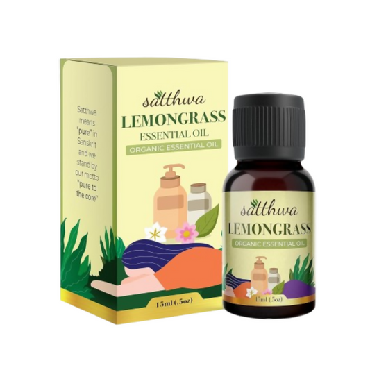 Satthwa Organic Lemongrass Essential Oil