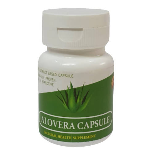Deep Ayurveda Aloevera 500mg Veg Capsules