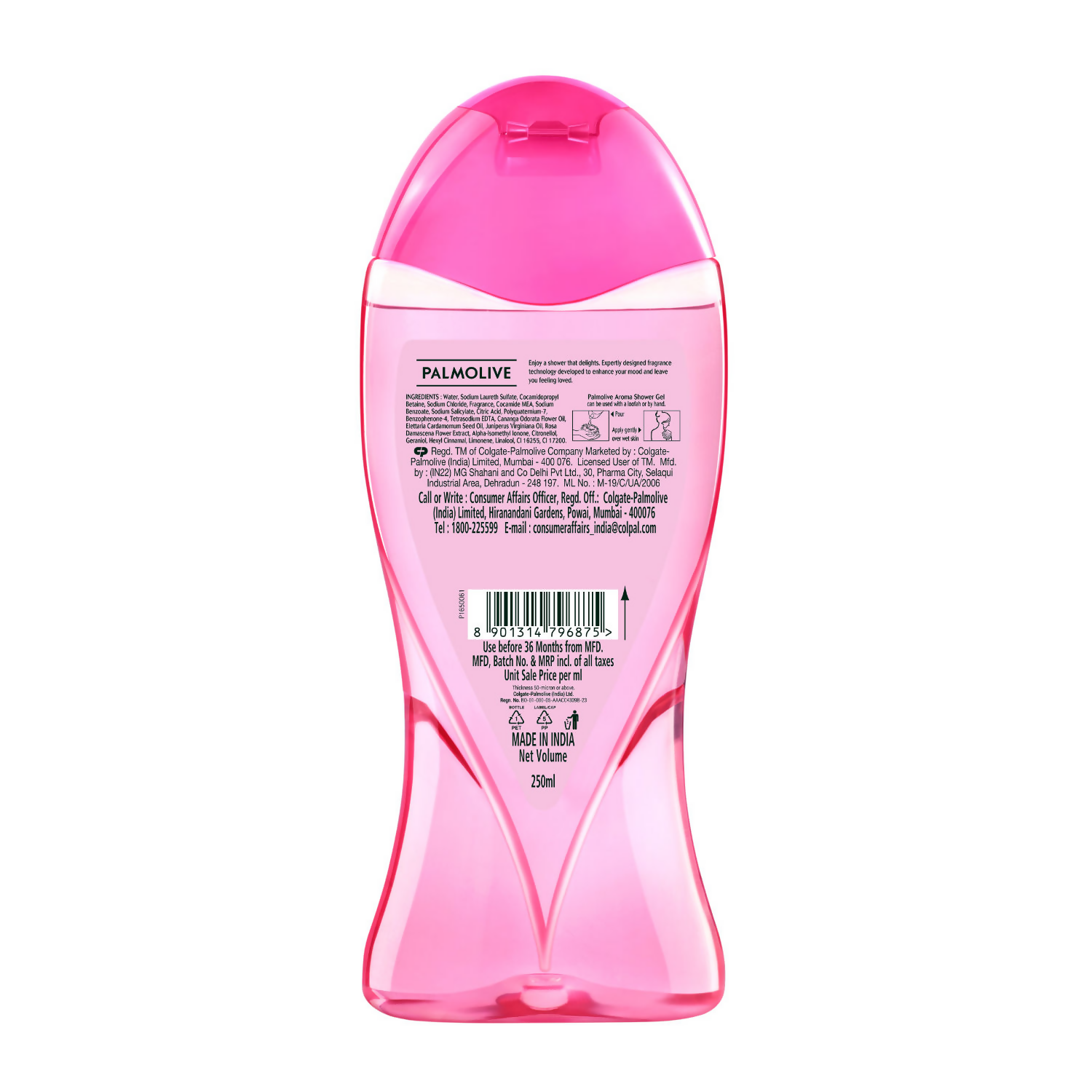 Palmolive Aroma Alluring Love Body Wash With Soft Rose & Peony