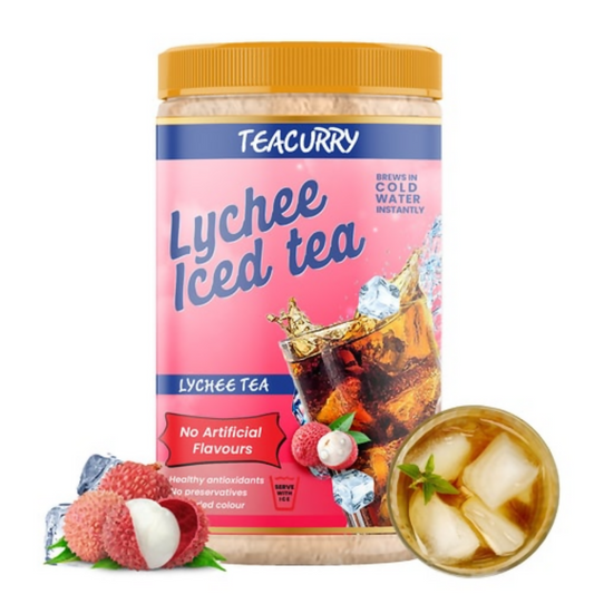 Buy Teacurry Lychee Instant Iced Tea Powder from DrMediCart
