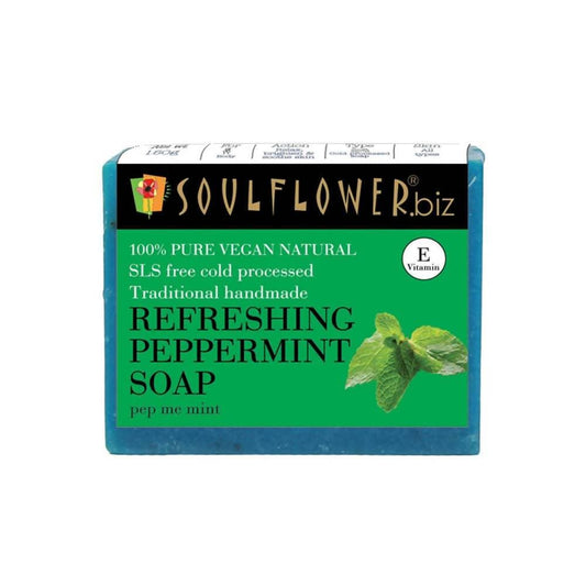 Buy Soulflower Refreshing Peppermint Handmade Soap from DrMediCart, Ship from India to USA