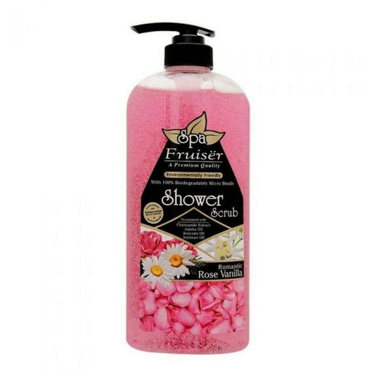 Fruiser Shower Scrub With Rose Vanilla