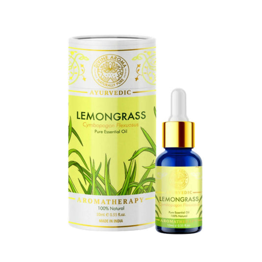 Divine Aroma 100% Pure Lemongrass Essential Oil
