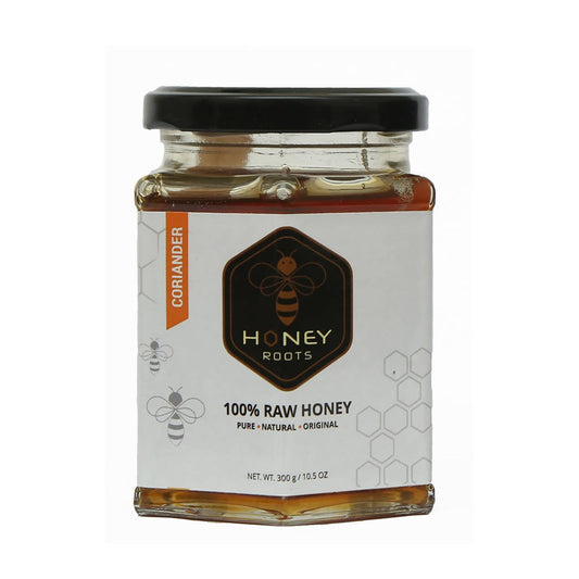 Buy Honey Roots Coriander Flavor Raw Honey from DrMediCart