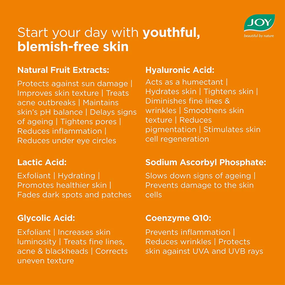 Joy Revivify Vitamin C Face Liquid Toner for Glowing Skin