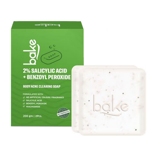 Bake 2% Salicylic Acid Soap for Face & Body Acne