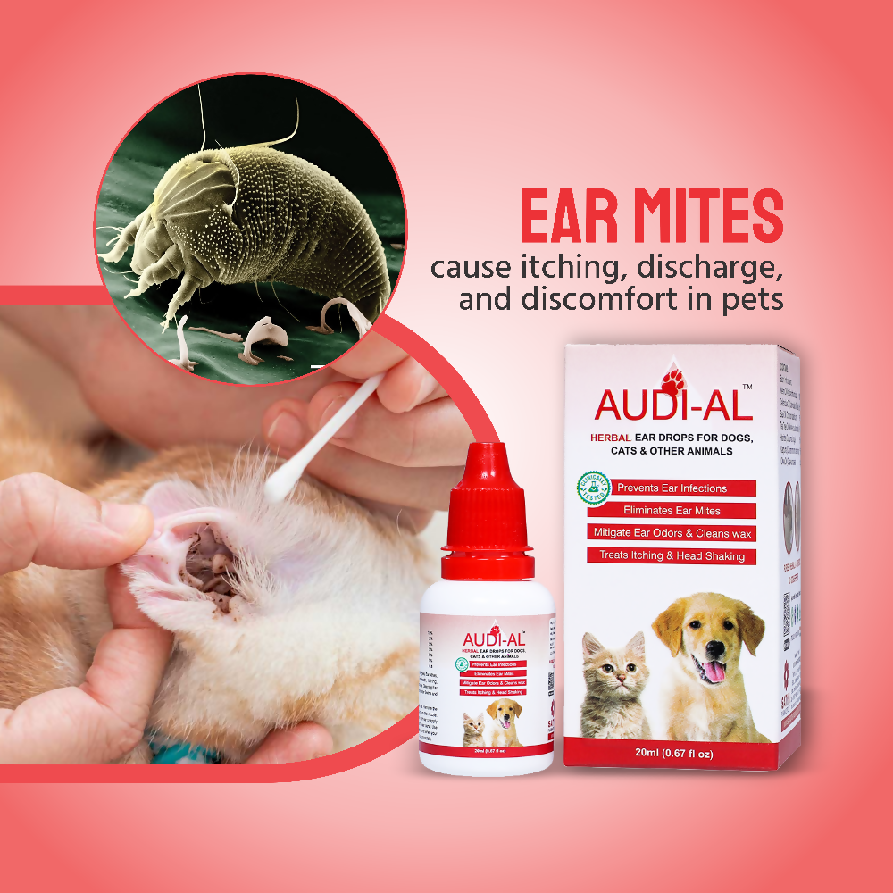 Satya Pharmaceuticals Ayurveda Audi-Al Ear Drops (Veterinary)