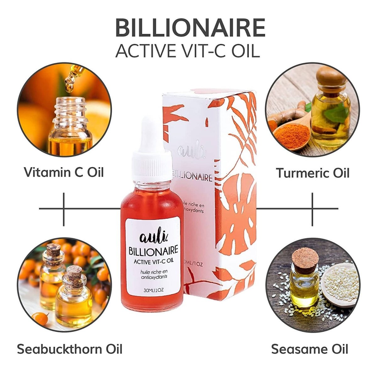 Auli Billionaire Damage Repair/Antioxidant Rich Facial Oil (Vitamin C) - DrMediCart