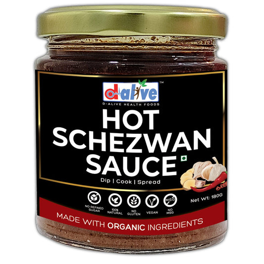 Buy D-Alive Hot Schezwan Sauce from DrMediCart, Ship from India to USA