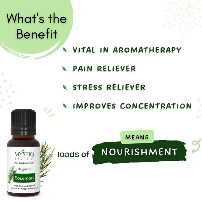 Mystiq Living Originals Rosemary Essential Oil