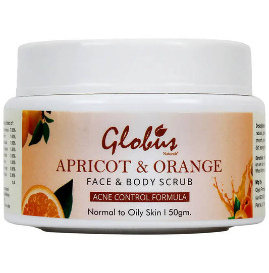 Globus Naturals Apricot & Orange Face & Body Scrub