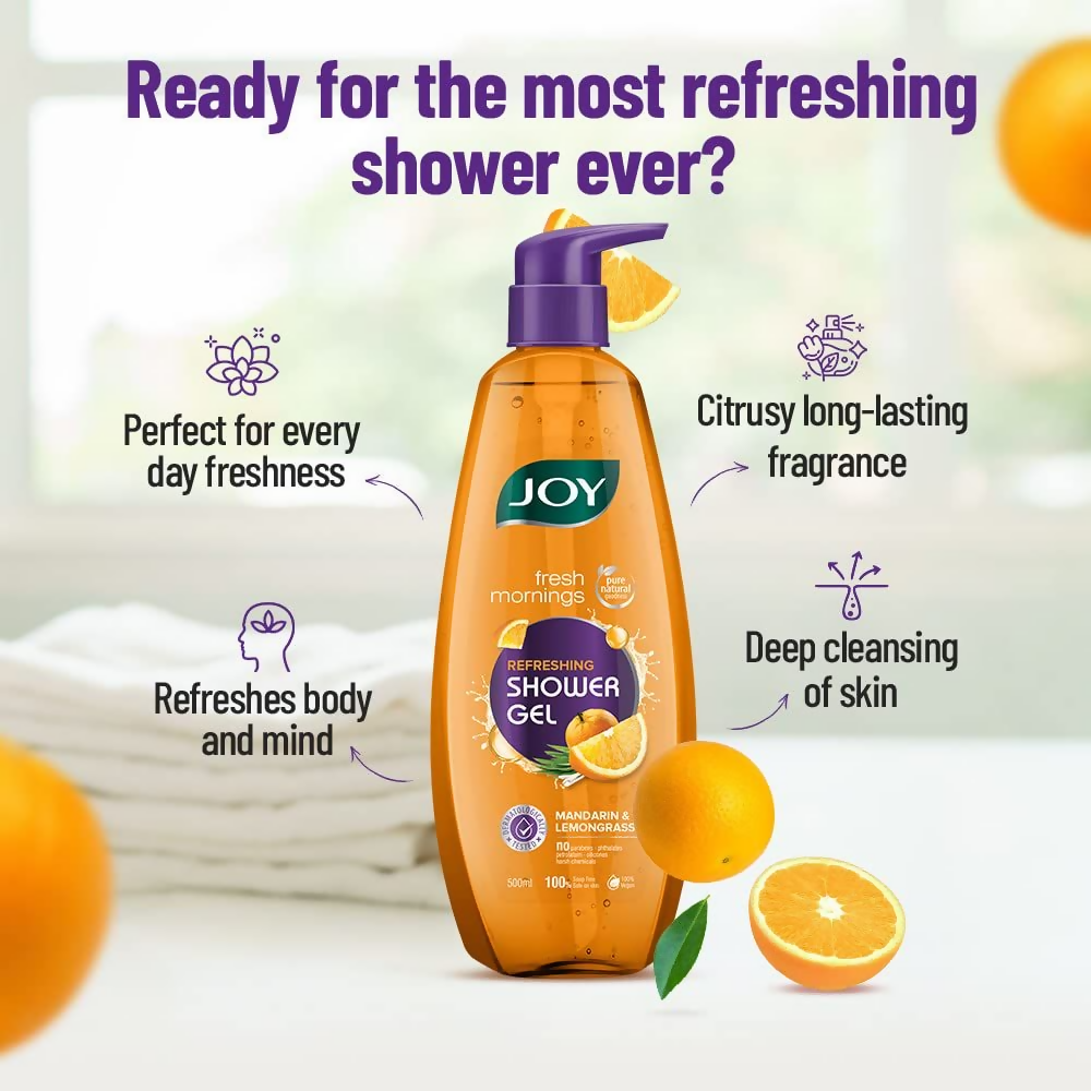Joy Refreshing Shower Gel Body Wash with Vitamin C