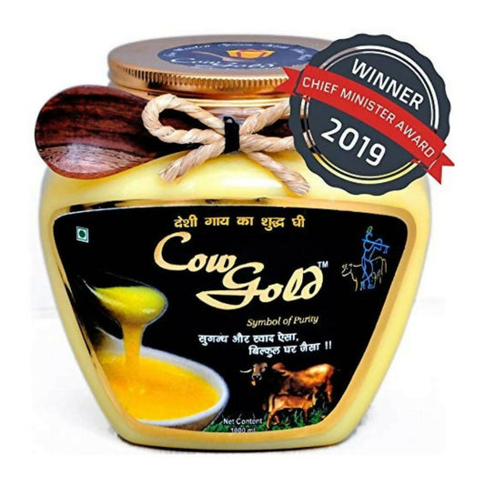 Cow Gold Desi Cow A2 Ghee | Cultured Desi Cow Ghee | 100% Pure and Natural | Helps Boost Immunity