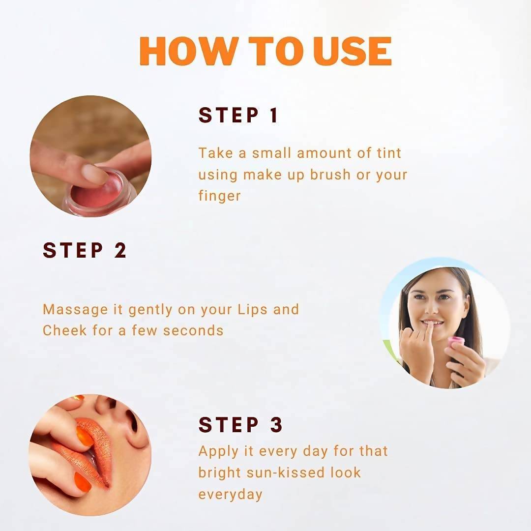 Aegte Organics Orange Peel Lip & Cheek Tint Balm benefits