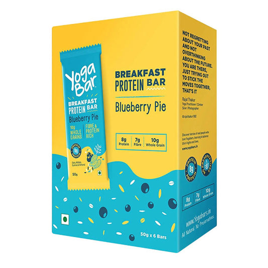 Buy Yoga Bar Blueberry Pie Breakfast Protein Bars from DrMediCart
