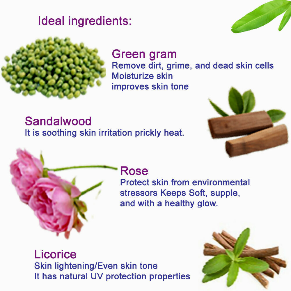 DevElixir Baby Boy Bath Powder Natural Glow