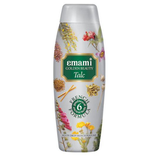 Emami Golden Beauty Moon Drop Talc Powder
