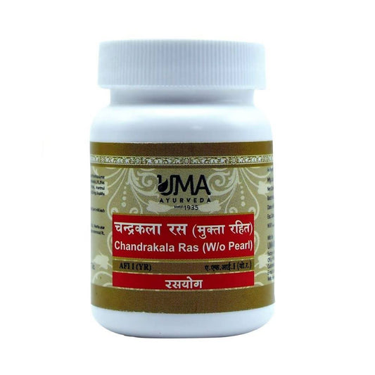 Uma Ayurveda Chandrakala Ras Tablets
