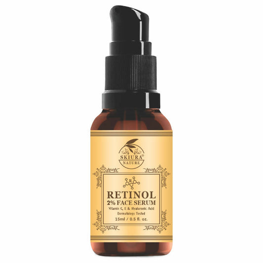Skiura Nature Retinol 2 % With Vitamin E & Hyaluronic Face Serum