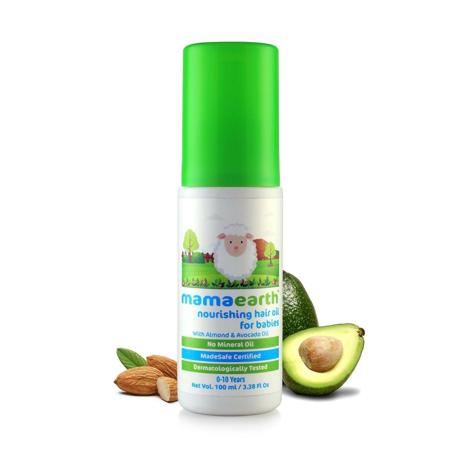 Mamaearth Daily Moisturizing Lotion & Gentle Cleansing Shampoo & Nourishing Hair Oil for Babies
