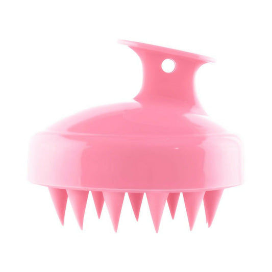 Nykaa Naturals Scalp Massager Brush For Blood Circulation & Natural Hair Growth - Pink