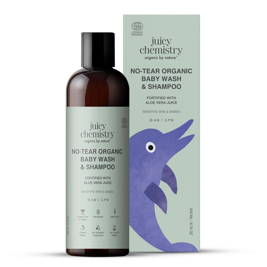Juicy Chemistry No-Tear Organic Baby Wash & Shampoo