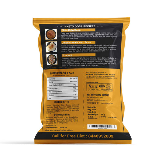 NutroActive Keto Dosa Mix
