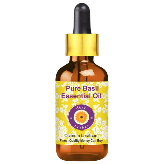 Deve Herbes Pure Basil Essential Oil