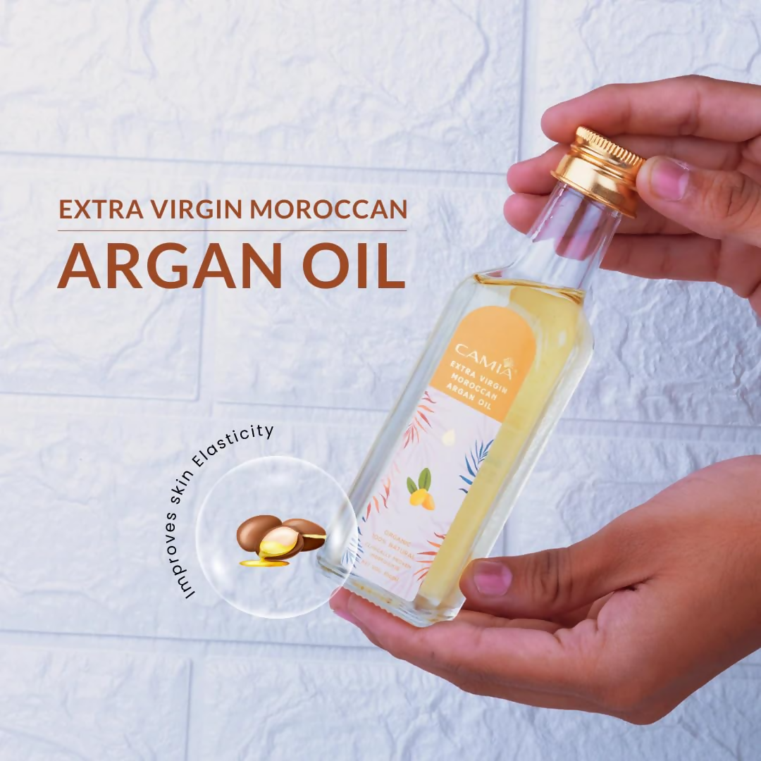 Camia Organic Moroccan Argan Oil For Skin & Hair