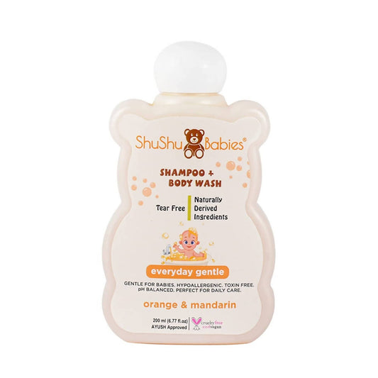 ShuShu Babies Shampoo + Body Wash Orange & Mandarin