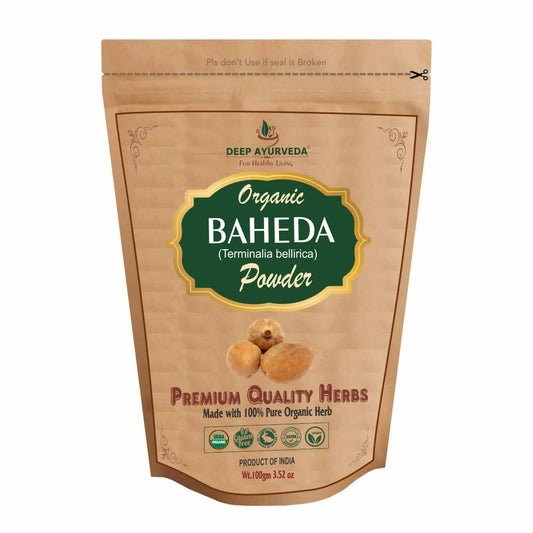 Deep Ayurveda Organic Baheda Powder