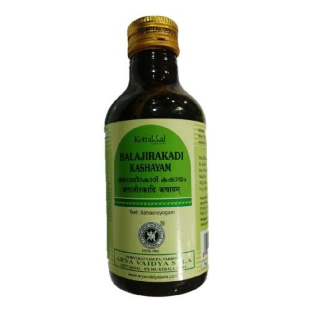 Buy Kottakkal Arya Vaidyasala Balajirakadi Kashayam from DrMediCart, Ship from India to USA