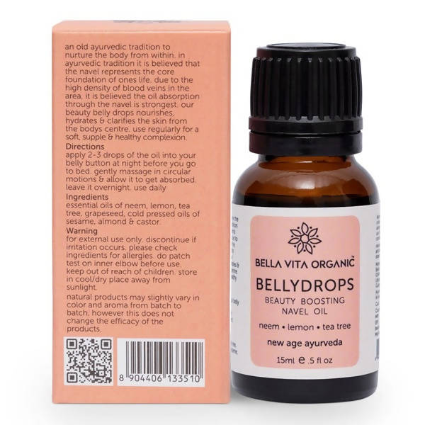 Bella Vita Organic Belly Drops Beauty Boosting Navel Oil - DrMediCart