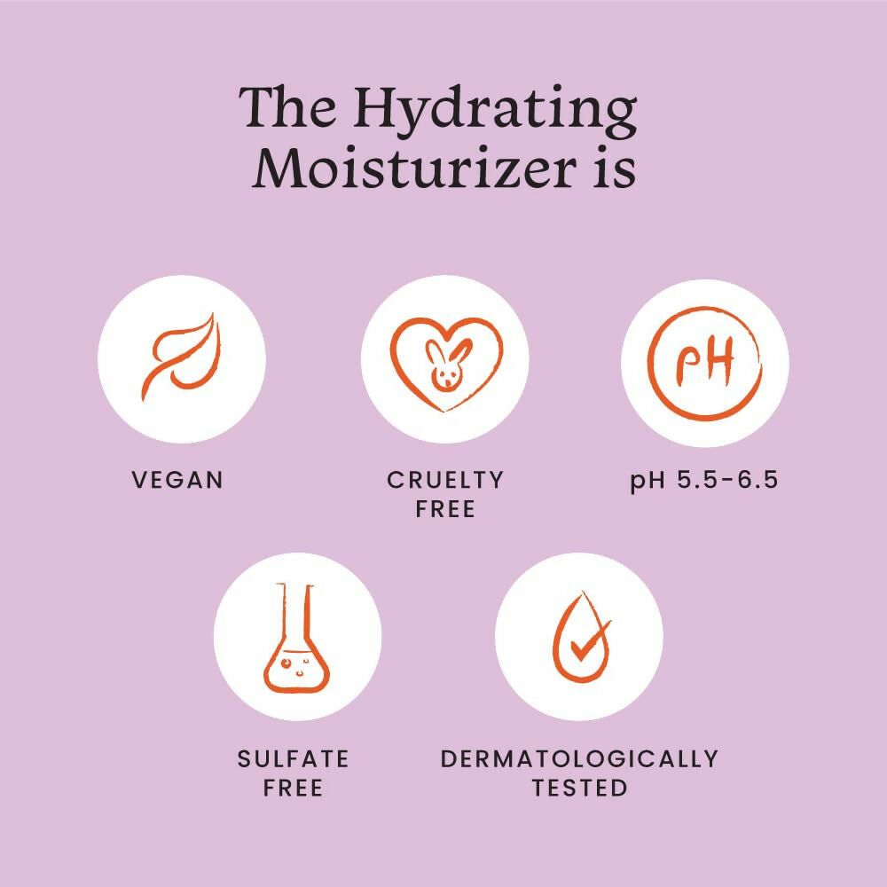 Foxtale Hydrating Ceramide Moisturizer With Hyaluronic Acid - Repairs Skin Barrier and Texture