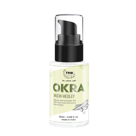 The Natural Wash Okra Mucin Serum For Long-Lasting Long-Lasting Moisturized Skin