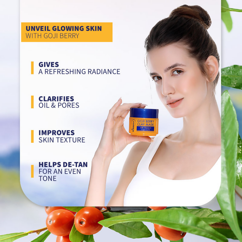 St.Botanica Goji Berry Face Mask With Goji Berry & Vitamin C For Youthful Glow