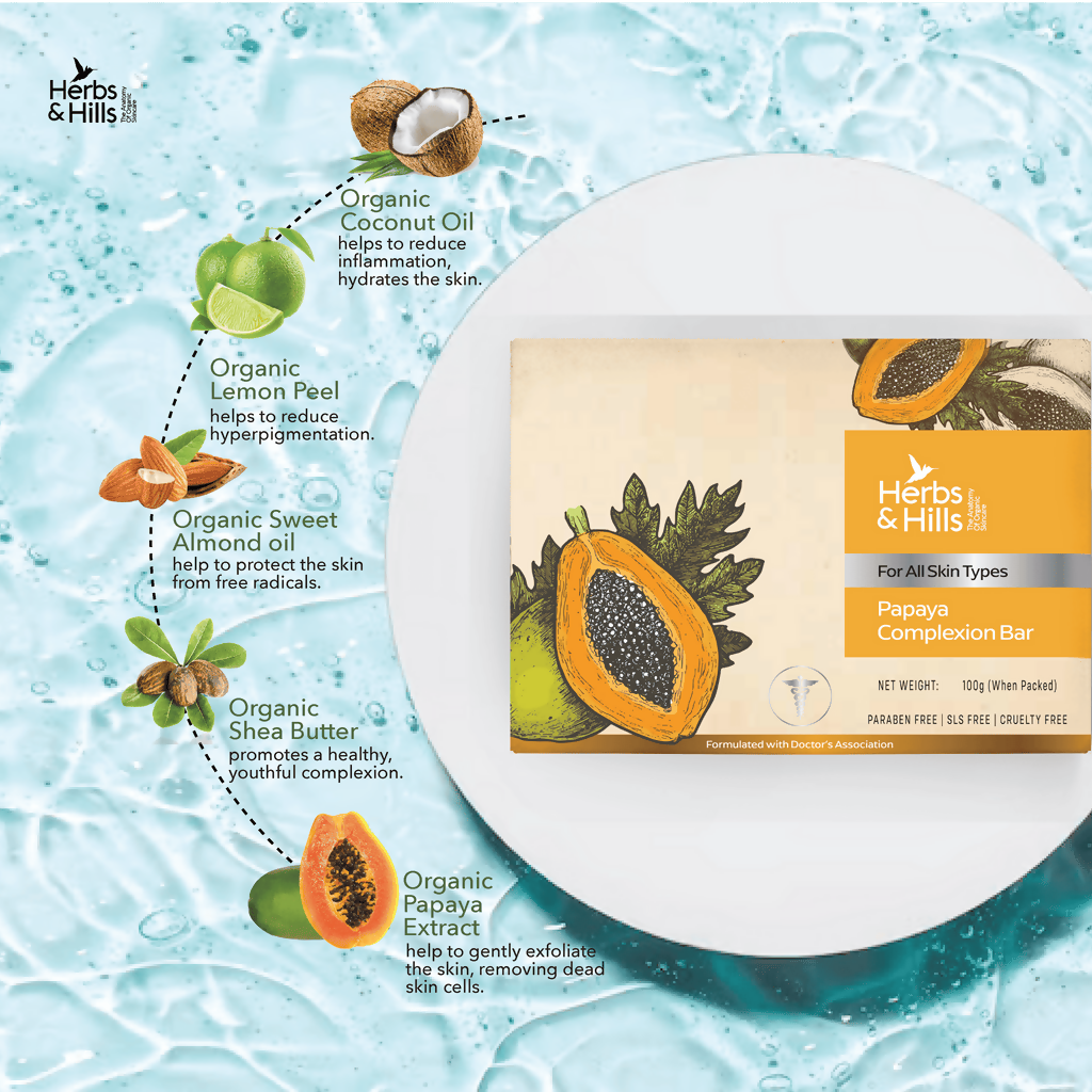 Herbs & Hills Papaya Complexion Bar