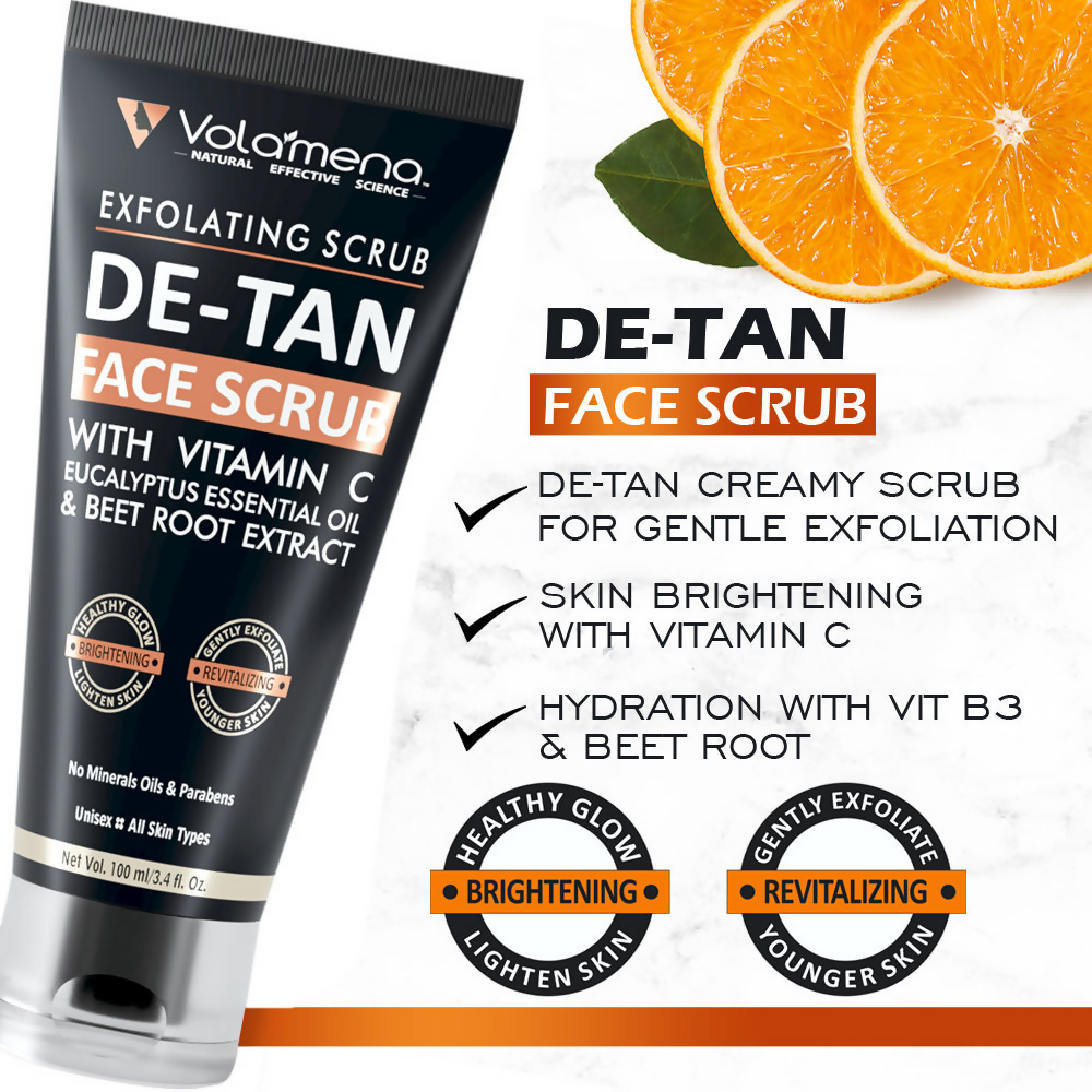 Volamena De-Tan Face Scrub