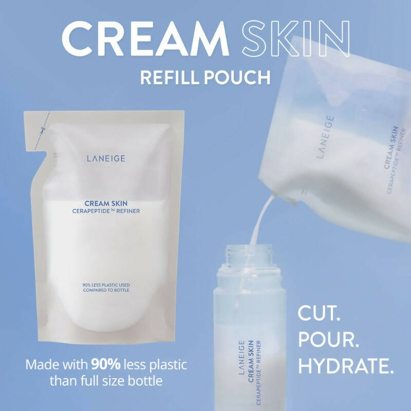Laneige Cream Skin Cerapeptide Refiner Refill - Korean skincare