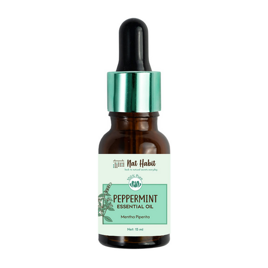 Nat Habit Peppermint Essential Oil For Hair Growth