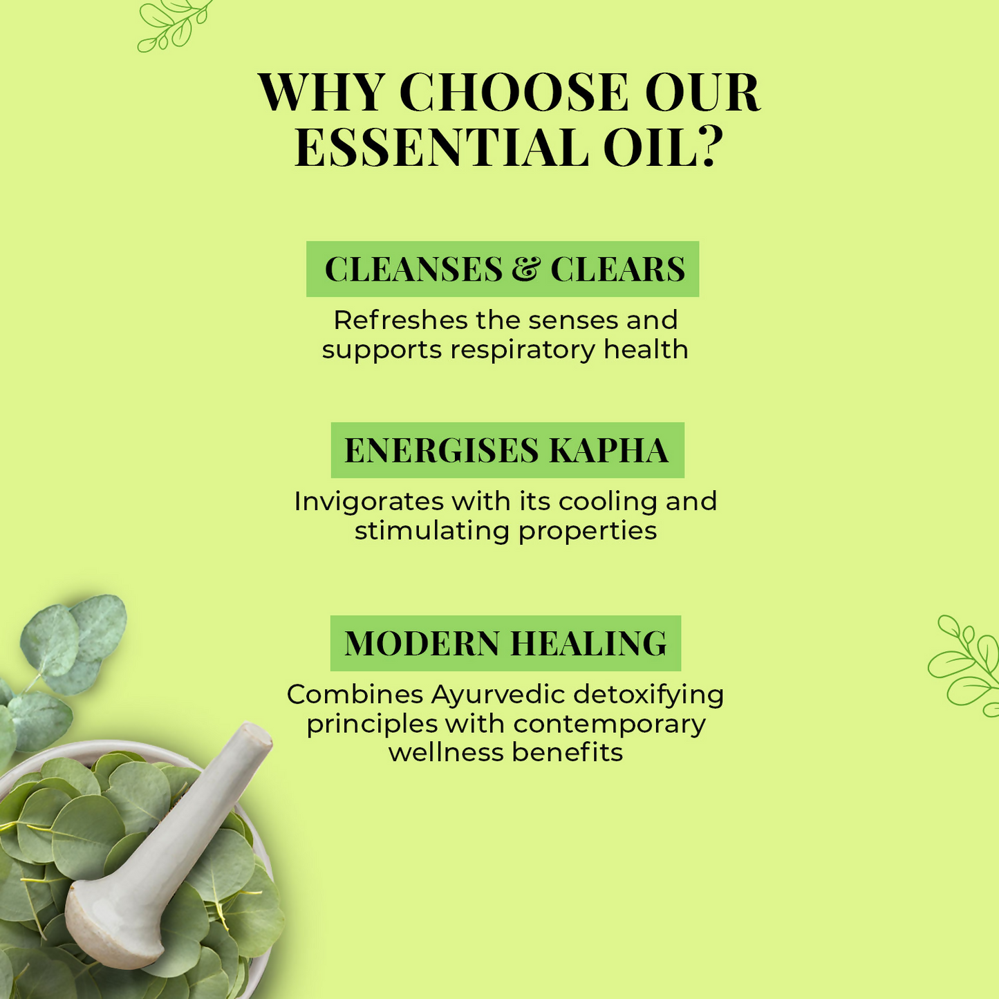 Just Herbs Eucalyptus Essential Oil