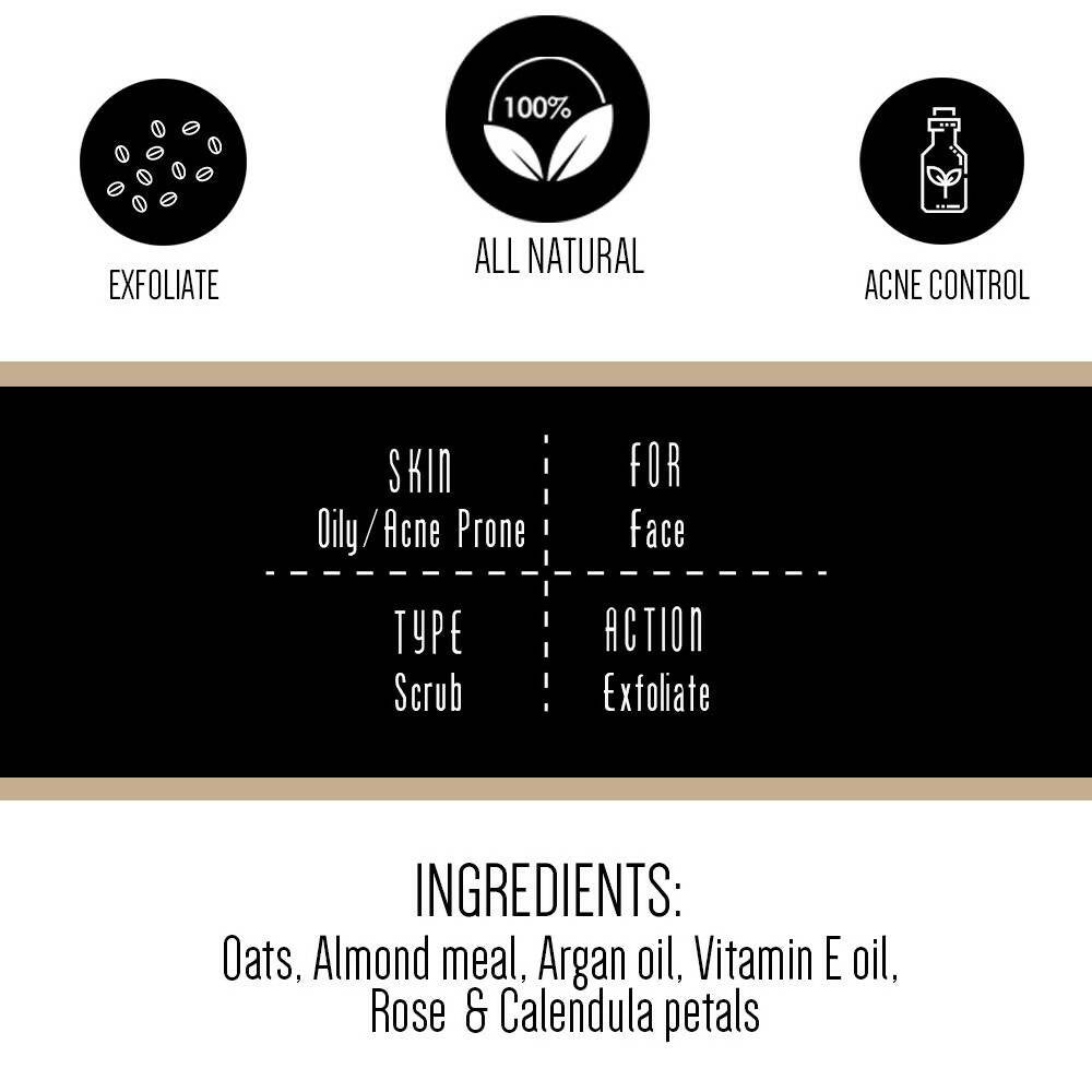 Gulnare Skincare Zesty Lemon Face Exfoliator