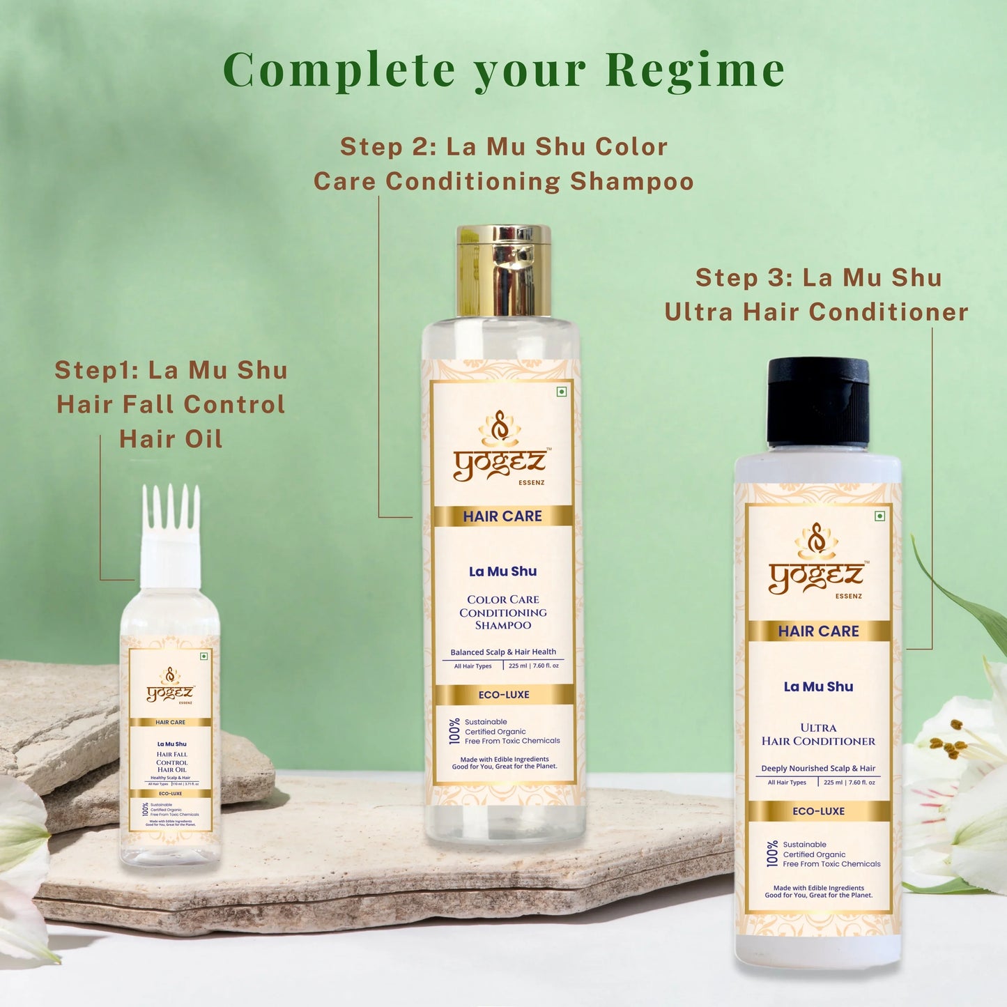 Yogez La Mu Shu Color Care Conditioning Shampoo