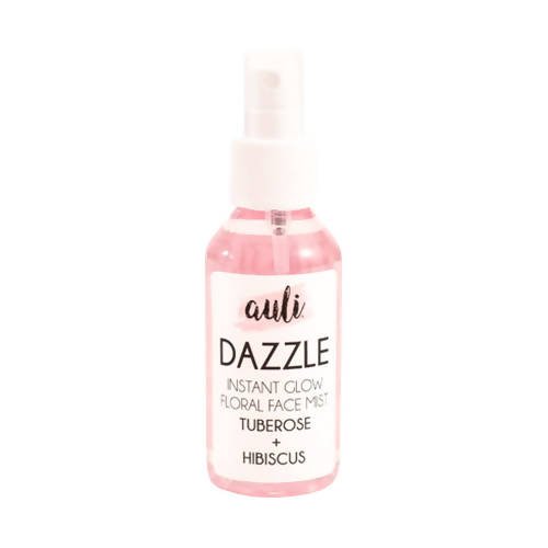 Auli Dazzle Instant Glow Floral Face Toner and Mist