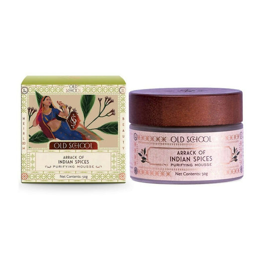 Old School Rituals Arrack of Indian Spices Purifying Mousse Natural Face Moisturizer