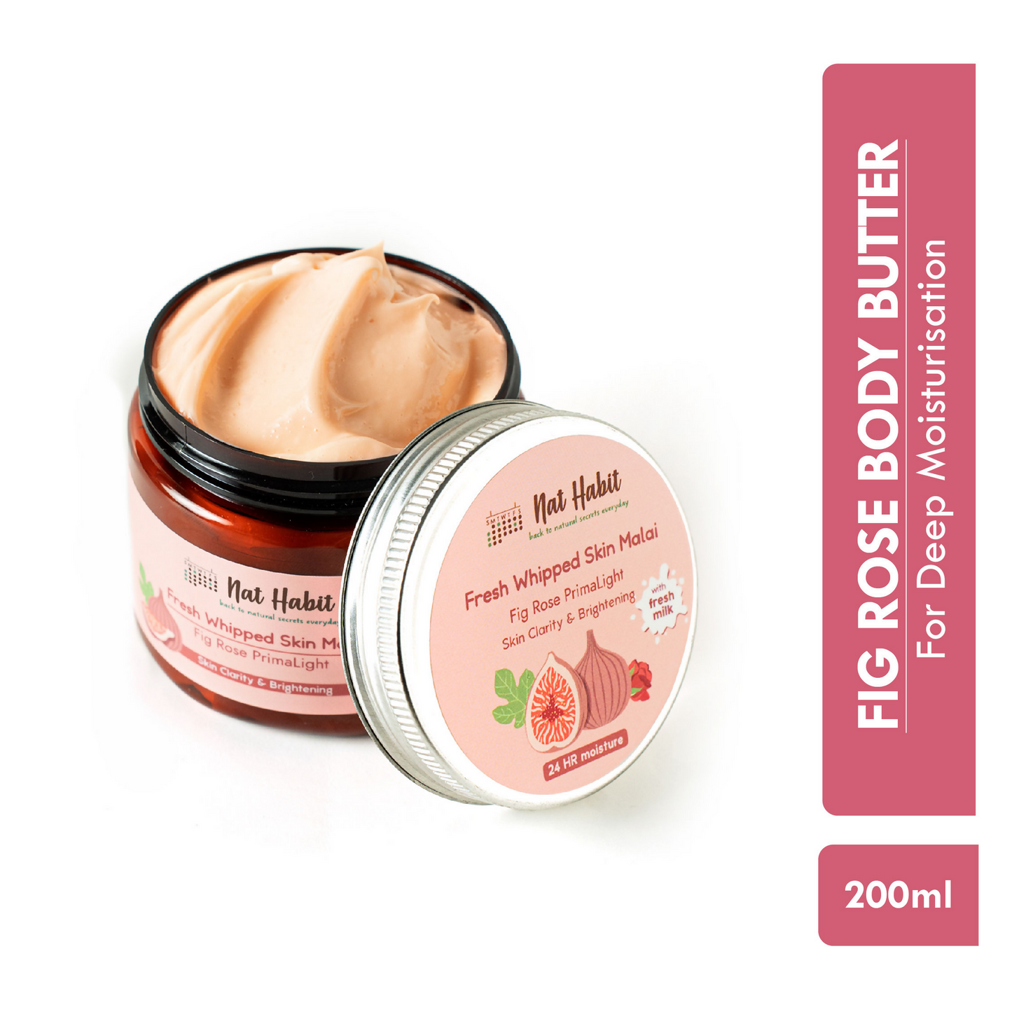 Nat Habit Fig Rose Primalight Skin Malai Body Butter