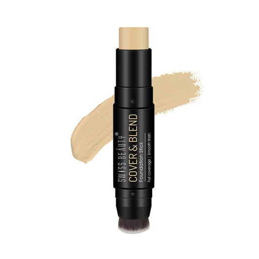 Swiss Beauty Cover & Blend Stick Foundation - 02 Fair Buff