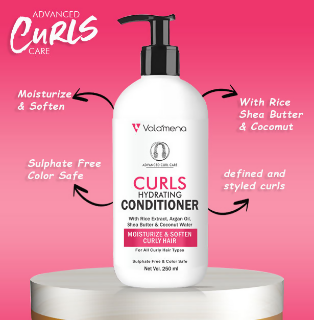 Volamena Curly Hair Hydrating Conditioner
