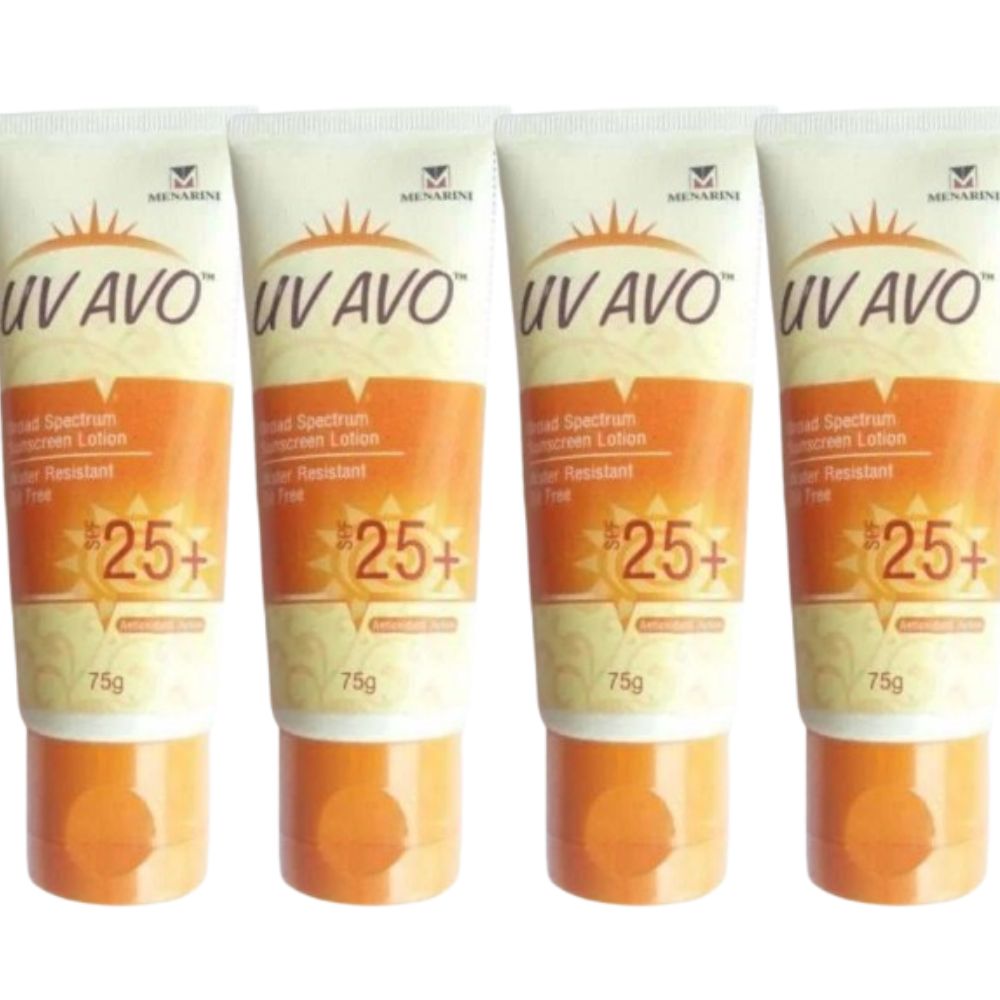 Menarini UV Avo Broad Spectrum Sunscreen Lotion - SPF 25+