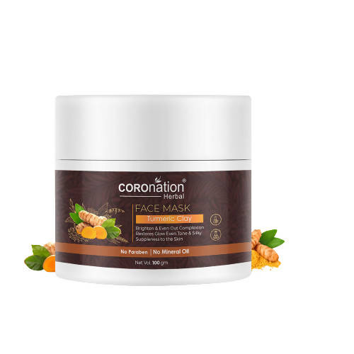 Coronation Herbal Turmeric Clay Face Mask